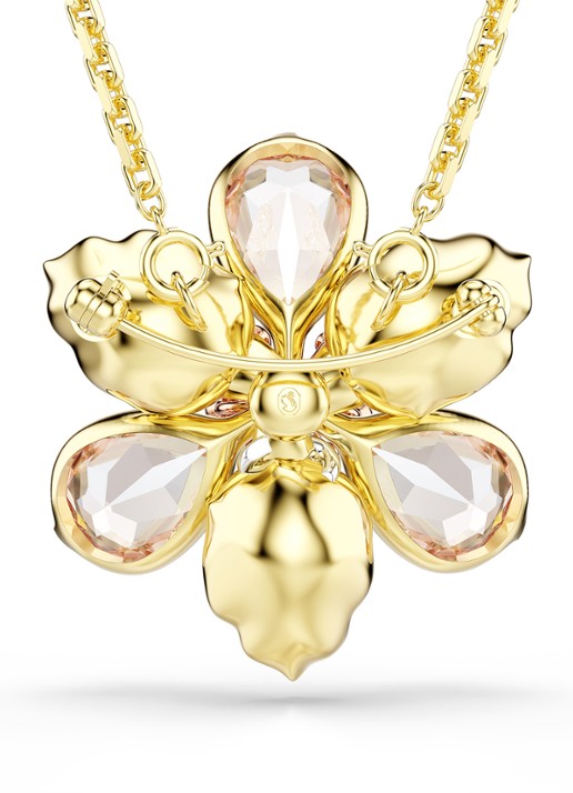 Swarovski Idyllia ketting met kristal - detail 6 goud