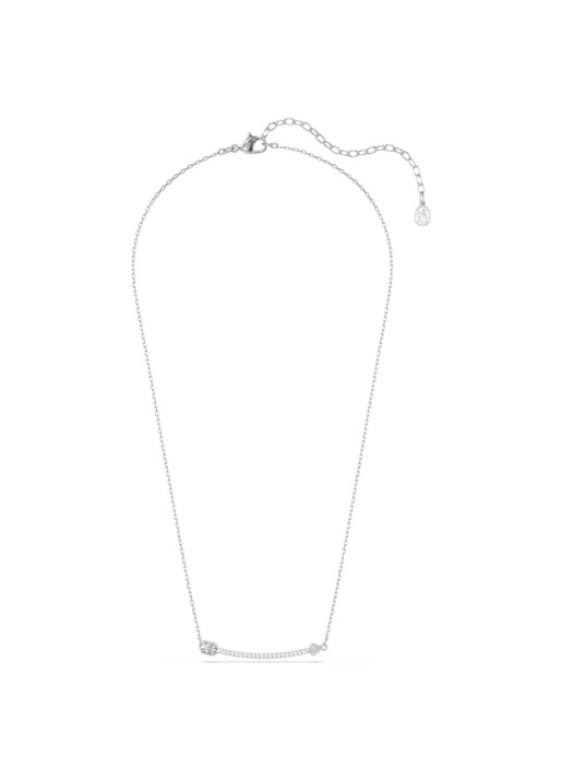 Swarovski Idyllia ketting met kristal - detail zilver