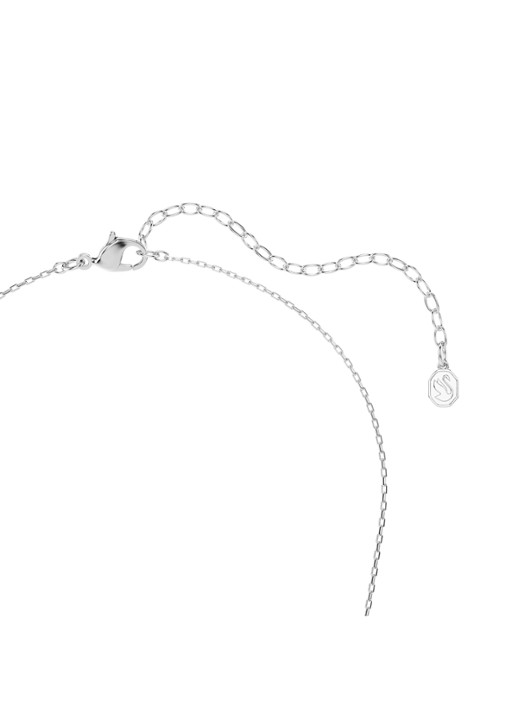 Swarovski Idyllia ketting met kristal - detail 3 zilver