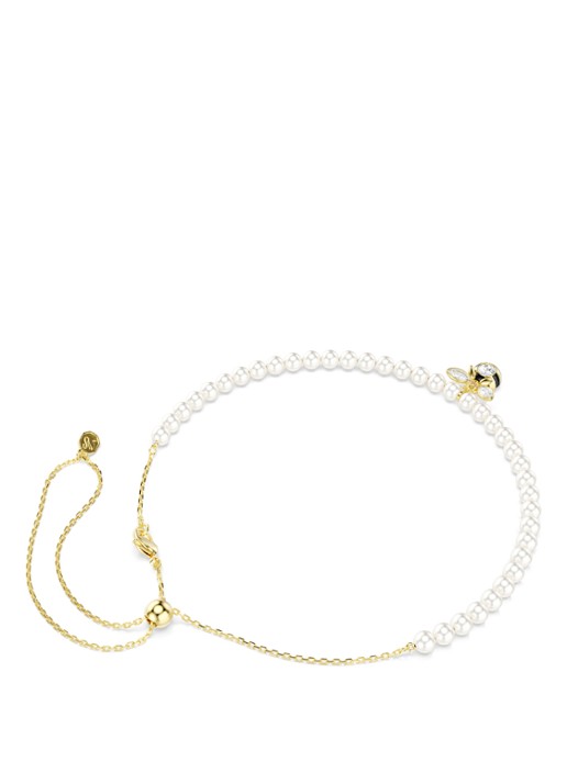 Swarovski Idyllia ketting met kristal - detail 5 goud