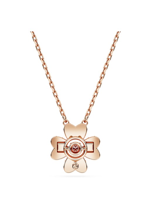 Swarovski Idyllia ketting verguld - detail 2 roségoud