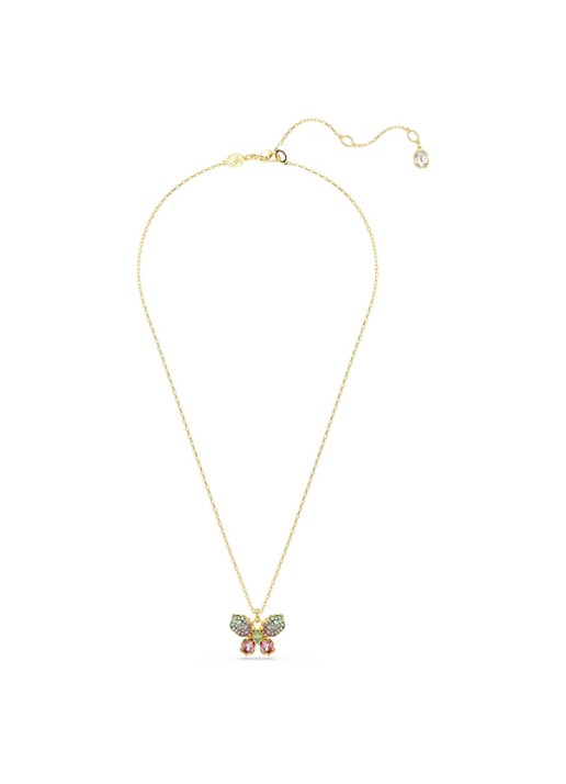 Swarovski Idyllia ketting verguld  - detail goud