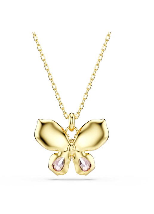 Swarovski Idyllia ketting verguld  - detail 3 goud