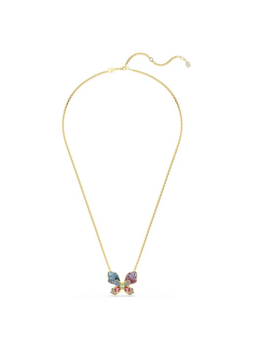 Swarovski Idyllia ketting verguld - detail goud