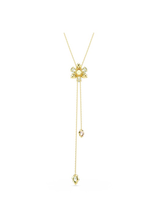 Swarovski Idyllia ketting verguld  - detail 3 goud