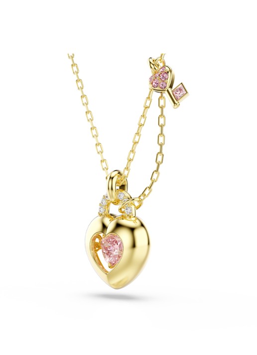 Swarovski Idyllia ketting verguld - detail 2 goud