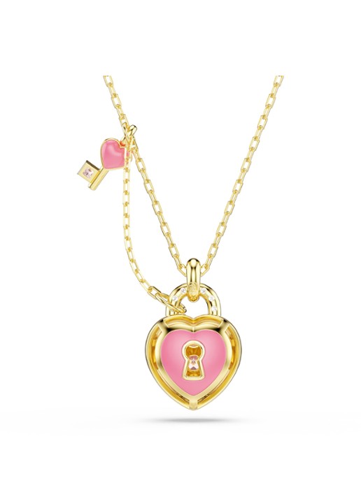 Swarovski Idyllia ketting verguld - detail 4 goud
