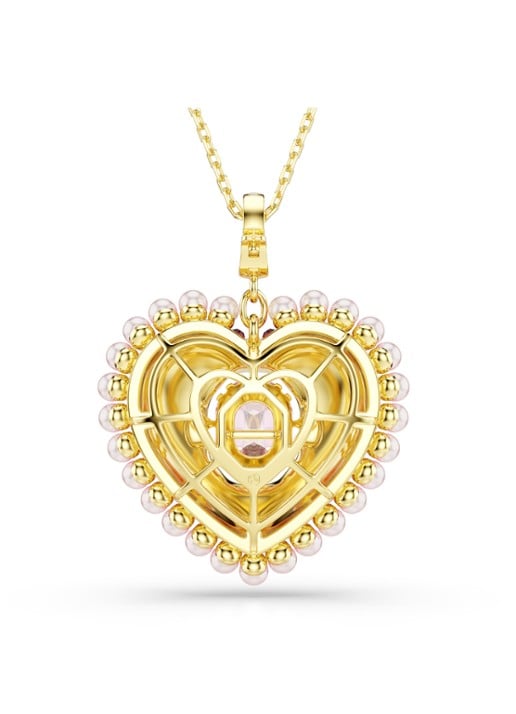 Swarovski Idyllia ketting verguld - detail 6 goud
