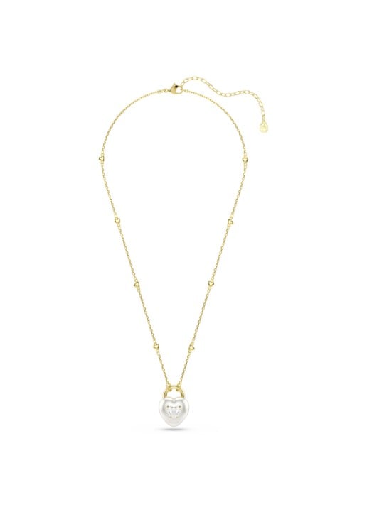 Swarovski Idyllia ketting verguld  - detail goud