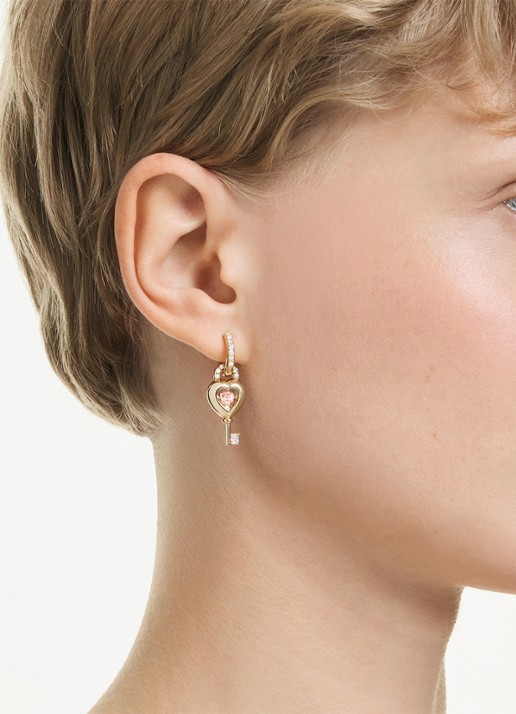 Swarovski Idyllia oorringen verguld - detail 5 goud