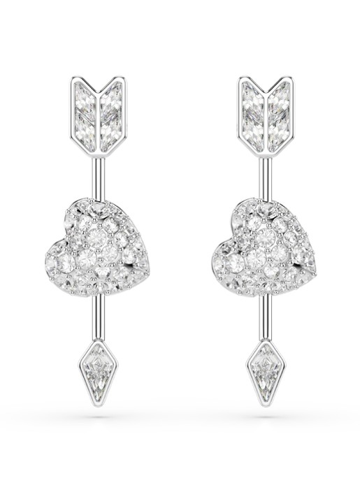 Swarovski Idyllia oorstekers van zilver