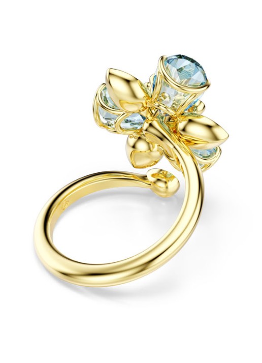Swarovski Idyllia ring verguld 52 - detail 4 goud