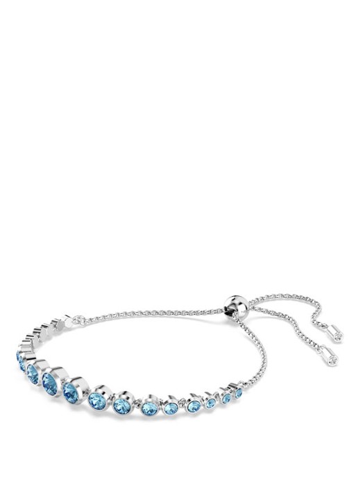 Swarovski Imber armband met kristal M  - detail 2 zilver