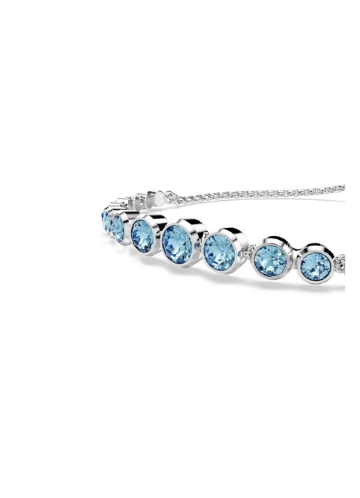 Swarovski Imber armband met kristal M  - detail 4 zilver