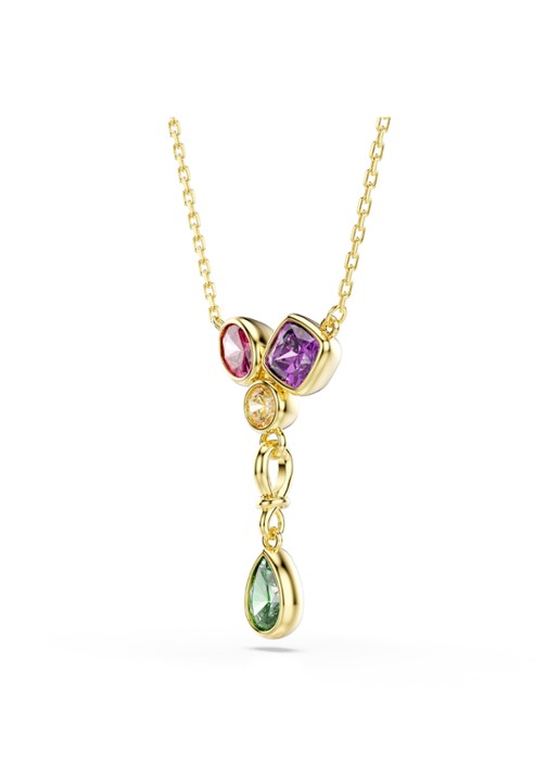 Swarovski Imber ketting met hanger  - detail 2 goud