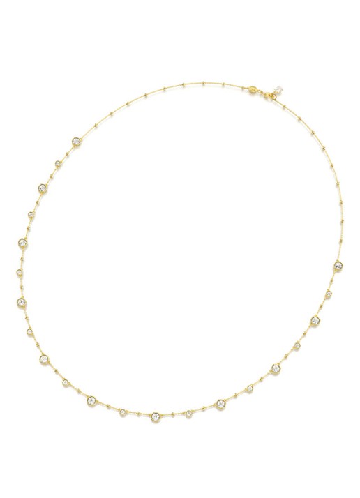 Swarovski Imber ketting verguld  - detail 3 goud