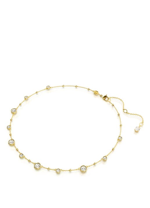 Swarovski Imber ketting verguld  - detail goud