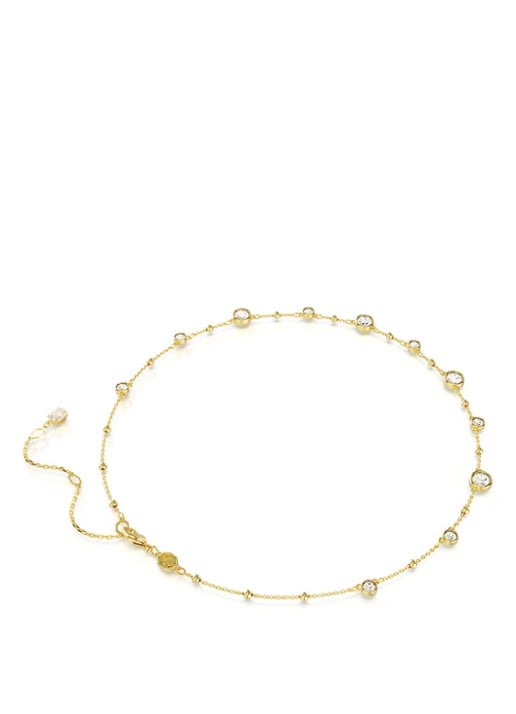 Swarovski Imber ketting verguld  - detail 3 goud