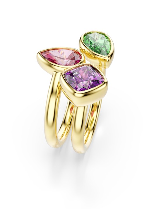 Swarovski Imber ring verguld 60 - detail 3 goud