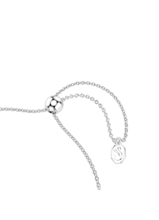 Swarovski Matrix armband met kristal - detail 2 zilver