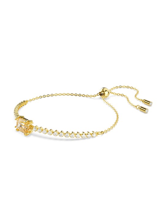 Swarovski Matrix armband met zirkonia M - detail 2 goud