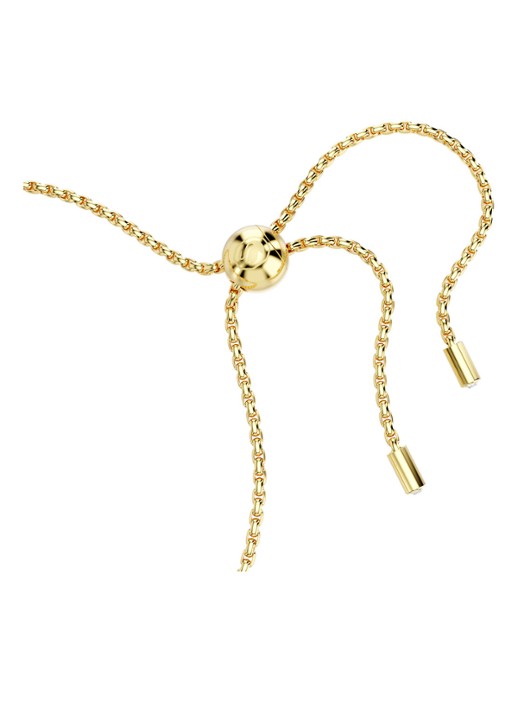 Swarovski Matrix armband verguld M  - detail 2 goud