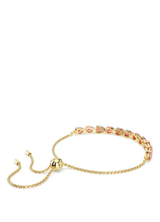 Swarovski Matrix armband verguld M  - detail 4 goud