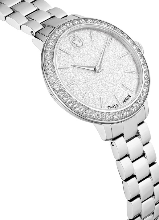 Swarovski Matrix horloge 5706182 - detail 4 zilver