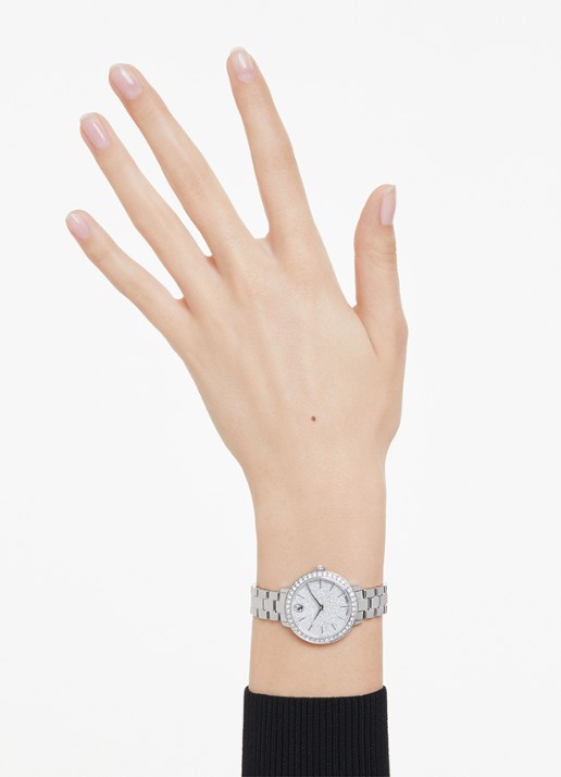 Swarovski Matrix horloge 5706182 - voorkant 7 zilver