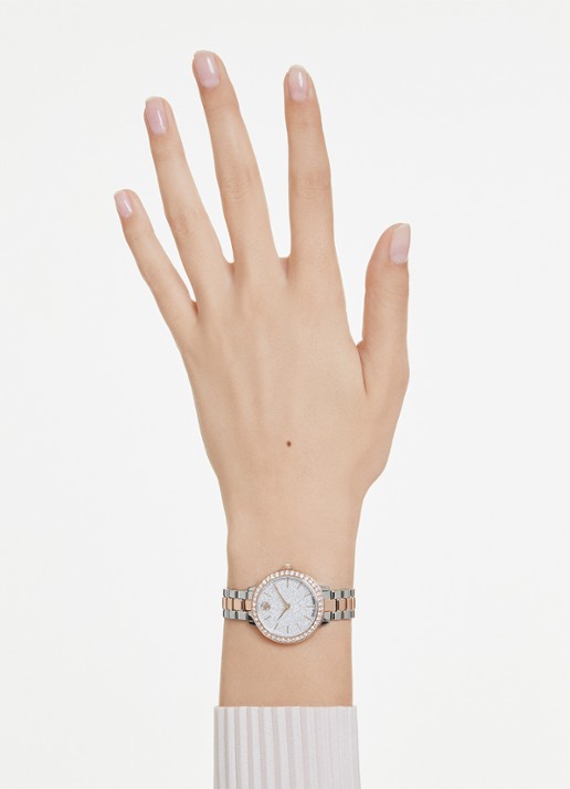 Swarovski Matrix horloge 5715028 - voorkant 2 zilver