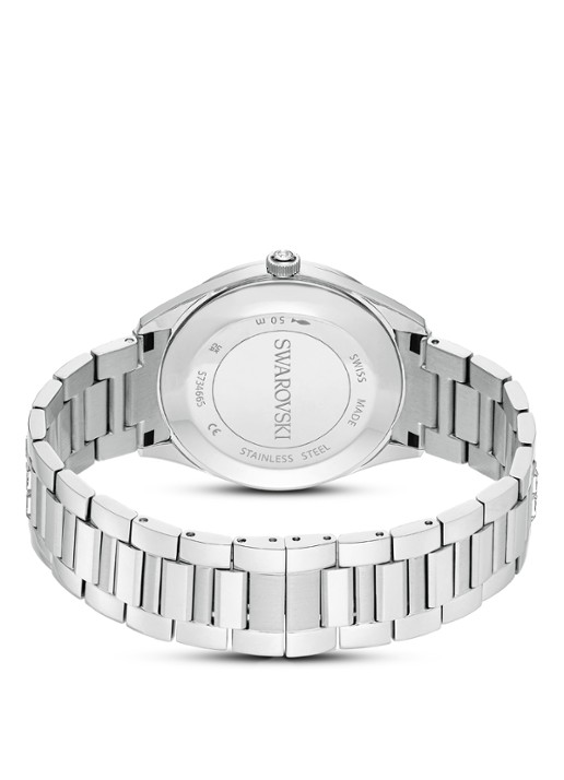 Swarovski Matrix horloge 5734665 - detail 3 zilver