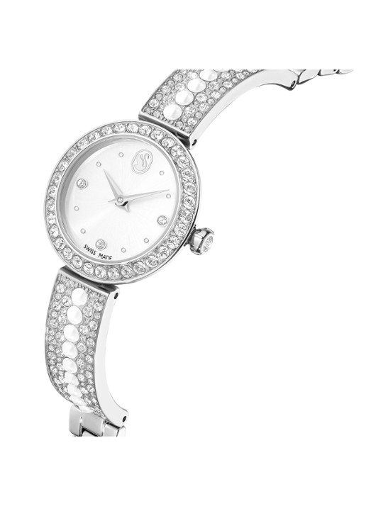 Swarovski Matrix horloge 5743680 - detail 4 zilver