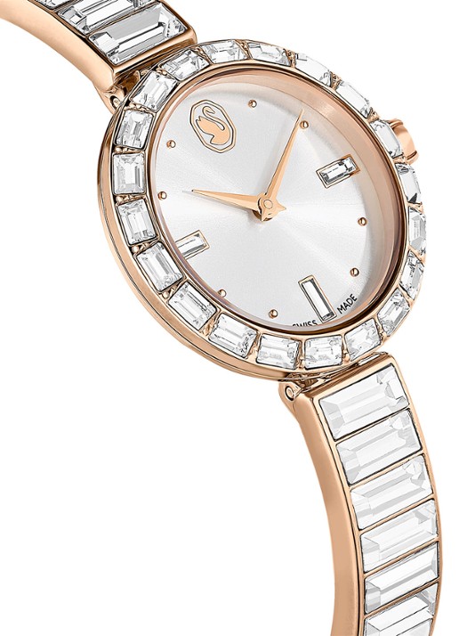 Swarovski Matrix horloge met kristal 5677484 - detail 6 ivoor