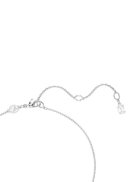 Swarovski Matrix ketting met zirkonia - detail 5 zilver