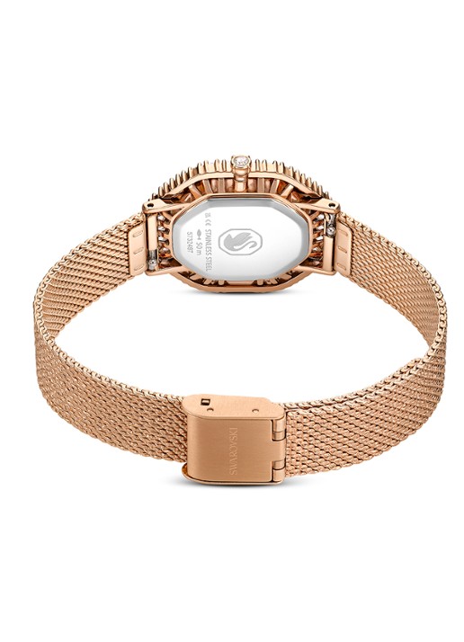 Swarovski Matrix Octagon horloge 5732497 - detail 3 roségoud