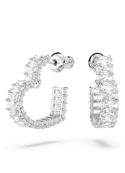 Swarovski Matrix oorringen met kristal