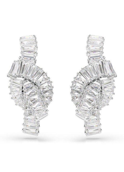 Swarovski Matrix oorstekers met zirkonia