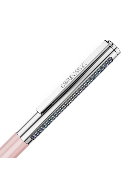 Swarovski Matrix pen met Swarovski kristal - detail 2 roze