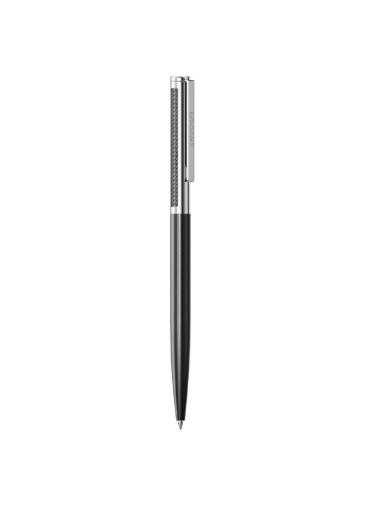 Swarovski Matrix pen met Swarovski kristal - detail 2 zwart