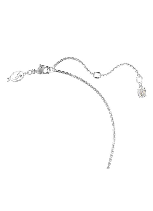 Swarovski Mesmera ketting met kristal - detail 3 zilver