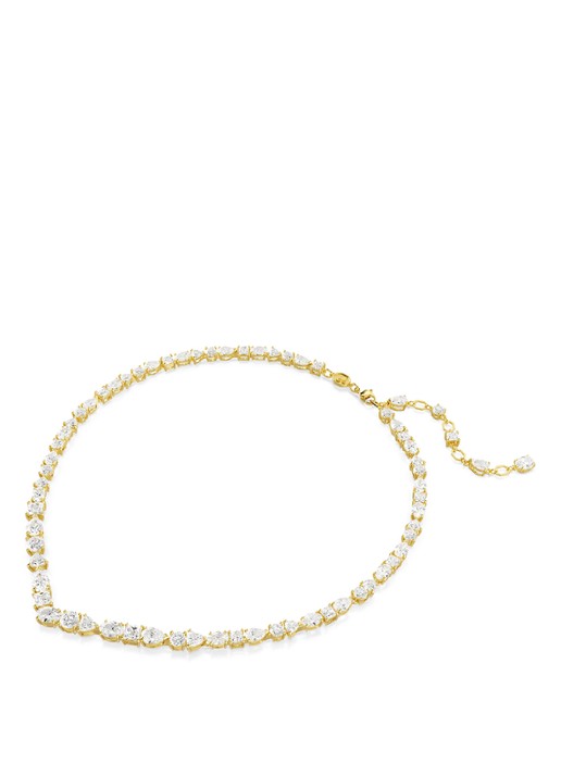 Swarovski Mesmera ketting met kristal - detail goud