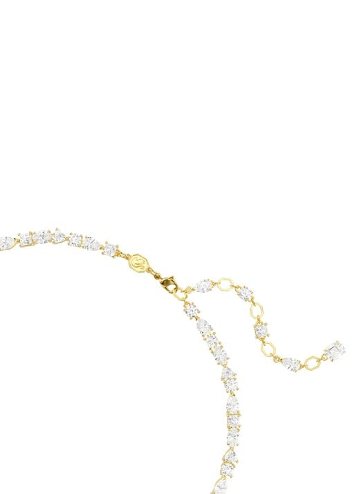 Swarovski Mesmera ketting met kristal - detail 2 goud