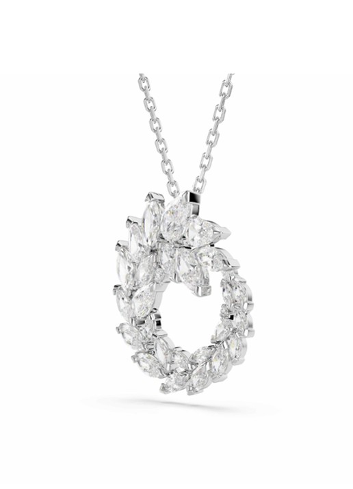Swarovski Mesmera ketting met kristal  - detail 2 zilver