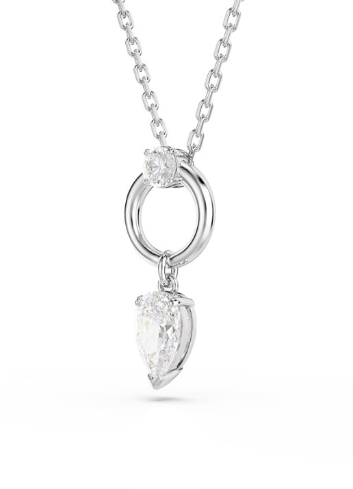 Swarovski Mesmera ketting met zirkonia - detail 4 zilver