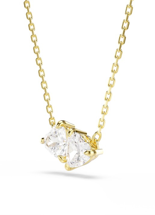 Swarovski Mesmera ketting met zirkonia - detail 3 goud