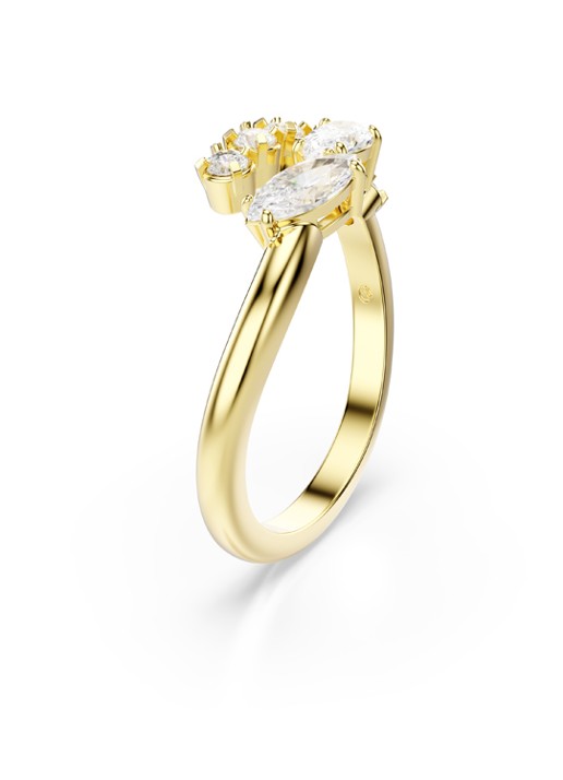 Swarovski Mesmera ring verguld 50 - detail 2 goud
