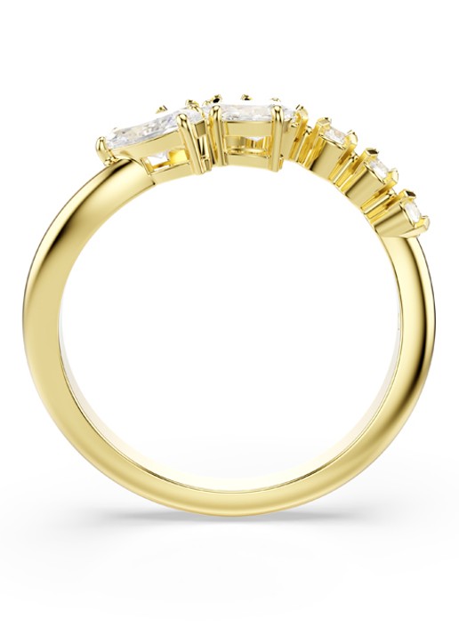 Swarovski Mesmera ring verguld 50 - detail 3 goud