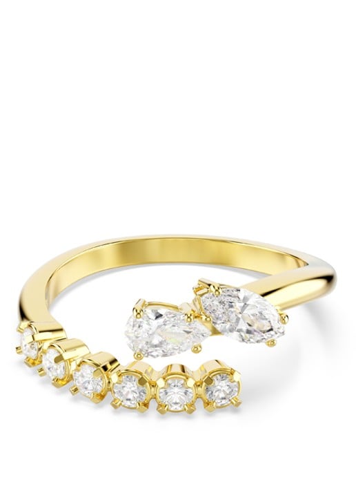Swarovski Mesmera ring verguld 52