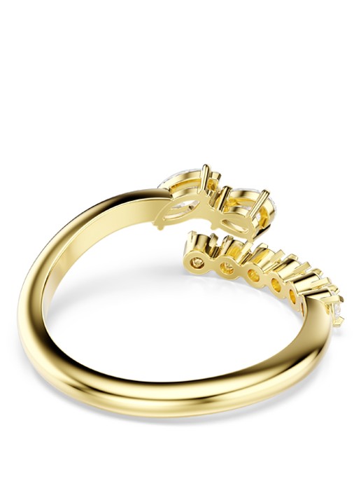 Swarovski Mesmera ring verguld 58 - detail 4 goud