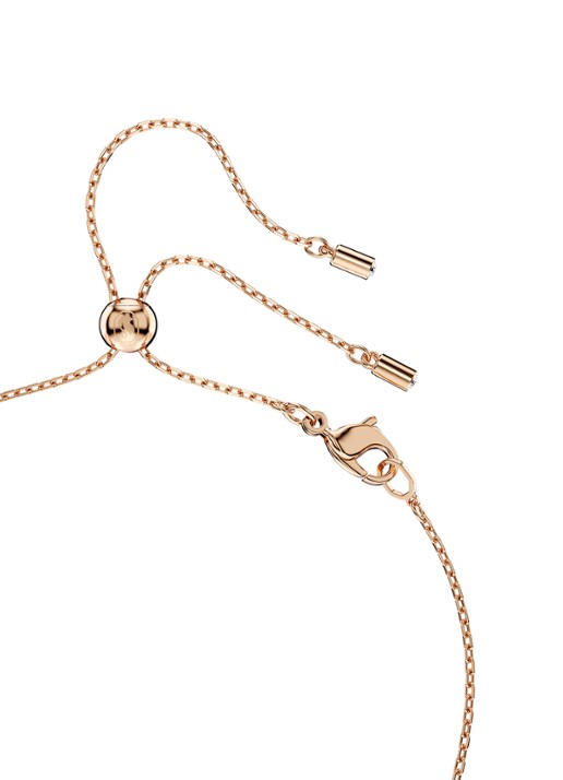Swarovski Mesmera set van ketting en oorstekers met zirkonia - detail 2 roségoud